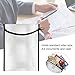 Fireproof Bag Fire Resistant Document Bag,NON-ITCHY Fiberglass Fire Safe Money Bag,Fireproof Waterproof Safe pouch Envelope Storage for Document,iPad,Birth Certificate,Passport,Valuables(13'' x 10'')