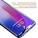 iPhone X Screen Protector Edge to Edge [2-Pack], Anti Blue Light Ray Glare Full Coverage Tempered Glass Screen Protector Film for Apple iPhone X iPhone 10 [Black 5.8’’] 3D Touch Compatible