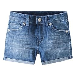 Levi's Girls' Denim Shorty Shorts