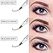 Eyebrow Tattoo Pen -Tattoo Eyebrow Pen Waterproof Ink Gel Tint with Four Tips, Long Lasting Smudge-Proof Natural Hair-Like Defined Browns All Day (01# Chestnut)