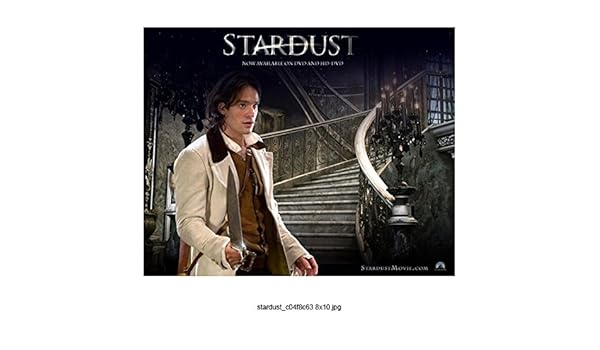 Stardust 2007 8 Inch X10 Inch Photo Ben Barnes White Jacket Over