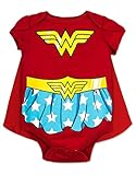 Wonder Woman Baby Bodysuit with Cape