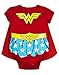 Wonder Woman Baby Bodysuit with Cape