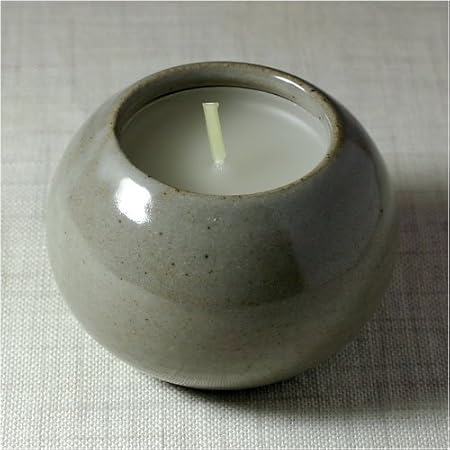 Amazon 粋更 陶器入りアロマキャンドル瑠璃草 粋更 アロマキャンドル