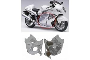 NAKARCARE Professional Grade Self-adhesive ABS Plastic Bodywork Fairing Insulation Heatshield Pad Precut for Suzuki Hayabusa GSX1300R 1999-2007