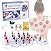 DEFUNX Cupping Therapy Sets, Chinese Cupping Therapy Set with Hand Pump for Body Massage, Pain Relief (20 Piece Set)