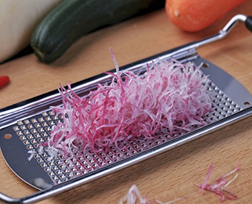 Culina Hand-held Fine Spice Grater 12.5". Stainless Steel. Professional-Grade Tool - Thumbnail 7