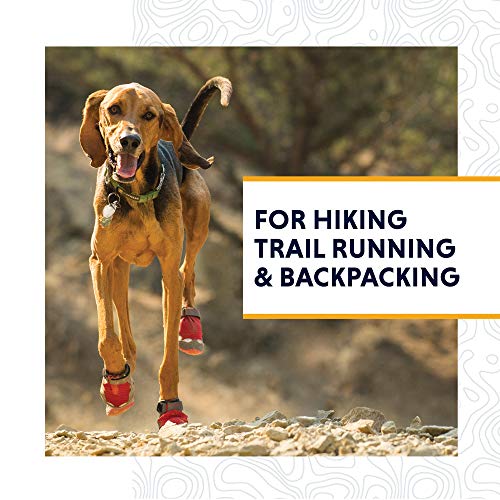 RUFFWEAR, Grip Trex Outdoor Dog Boots With Rubber Soles For Hiking And