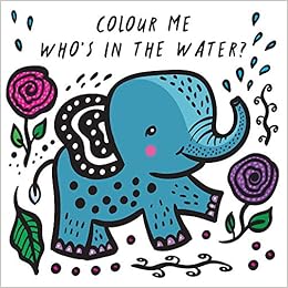 Colouring changing bath book