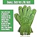 Nano Glove - Green Household Kitchen Cleaning Hand Glove | Replaces Paper Towels Microfiber Wipe Cloths & Feather Dusters | All Purpose Surface Cleaner for Window Stainless Steel Dusting (Small)