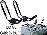 9sparts® UNIVERSAL J SHAPE CROSS BAR KAYAK SNOWBOARD SKI SURFBOARD WAKEBOARD PADDLE BOARD RACK CARRIER CAR TRUCK SUV ROOF TOP MOUNT