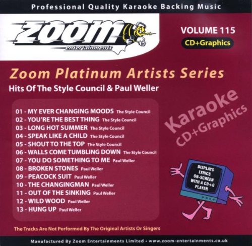 Zoom Karaoke CD+G - Platinum Artists 115: The Style Council & Paul Weller