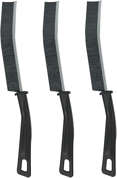 SHCHME Crevice Cleaning Brush 3 Pcs Narrow Gap Cleaning Tool Plastic