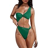 XXTAXN Women's Sexy Thong Cutout Monokinis Tie Beach One Piece Swimsuit Bathing Suit