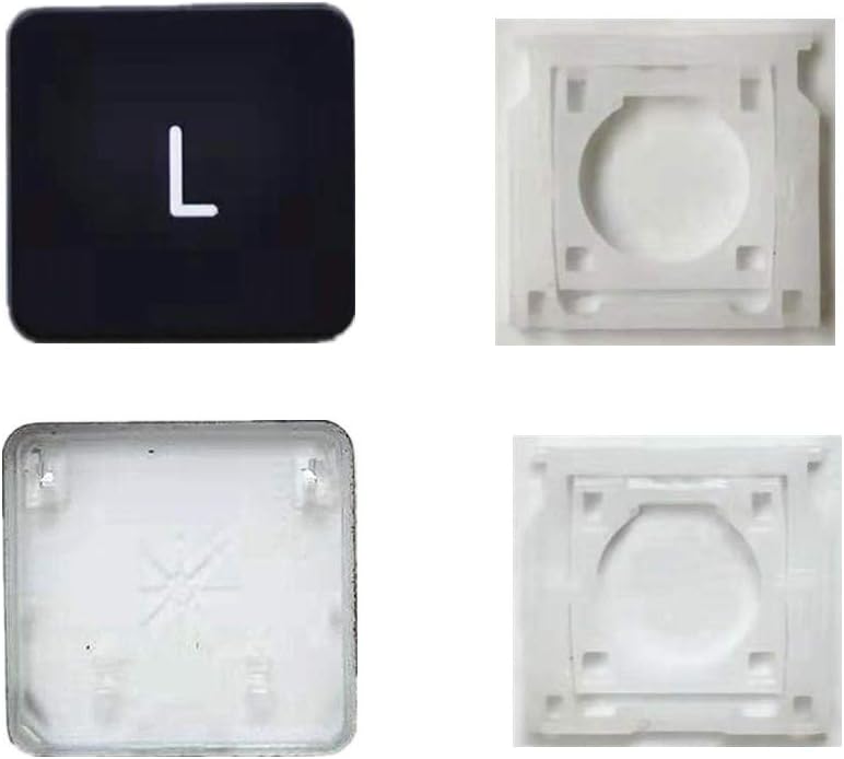Replacement Individual AP08 Type L Key Cap and Hinges are Applicable for MacBook Pro Model A1425 A1502 A1398 for MacBook Air Model A1369/A1466 A1370/A1465 Keyboard to Replace The L Key Cap and Hinge