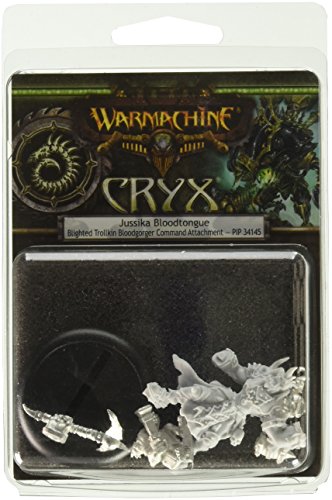 Privateer Press Cryx: Character Bloodgorger Command Attachement: Jussika Bloodtongue (Resin/Metal) Miniature Game Figure