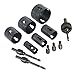 Greenlee 830Q HOLESAW KIT (830Q) Hole Saw Kit, Sizes 1/2
