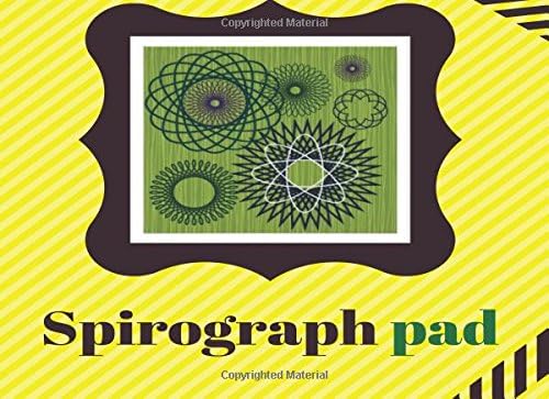 Spirograph Pad (Notebook/Journal): BLANK Spirograph Art Series/Kids Art (Coloring Book Pad/Art Journal)