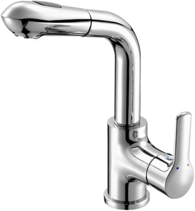 Grifos de cocina, grifo de cobre y jalar grifo caliente fría encima del