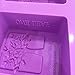 6MILES 2017 Newest Design Purple 4 Cavity Flower Tree DIY Silicone Soap Mold Cupcake Baking Mold Muffin Pan Handmade Art Craft Soap Making Molds Kitchen Tool Set
