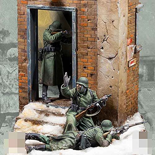 PANGCHENG 1/35 Resin Model figure GK Soldier KESSEL STALINGRAD 1942 Including base Military theme of WWII Unassembled and unpainted kit