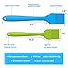 cyrico Silicone Basting Brush Pastry Brush Set of 5 Cooking Brushes for Oil Baking, Spread Butter Sauce Marinades for Grilling Barbecue Kitchen Heat Resistant, Dishwasher Safe