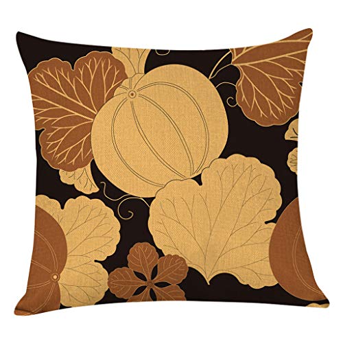 ☀ Dergo ☀ Pillow Case 4pcs Traditional Pattern Linen Pillow Pillowcase In Decorative Bedding 45X45 - Thumbnail 2