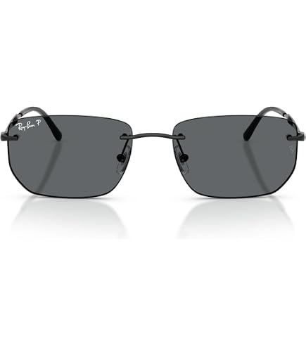 Amazon.com: Ray-Ban RB8096 Michael Titanium Sunglasses, Gunmetal