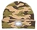Funky Junque's C.C Solid Ribbed Day/Night Reversible LED Flash Light Beanie Hat