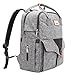 Savvy Nomad Diaper Bag Backpack with Stroller Straps & Changing Pad,Multi-Function Waterproof Baby Travel Nappy Bags for Mom & Dad - Large Capacity, Durable and Stylish，Gray