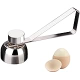 Eierköpfer 2 Stück Edelstahl Set - Eieröffner Für Perfekte