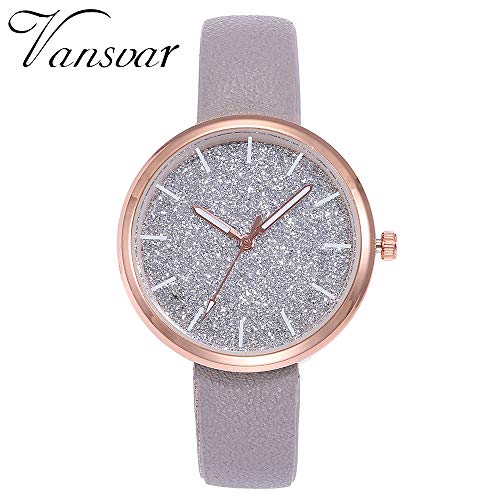 OWMEOTâŒšWomen's Fashion Watches,Unique Face Design and 30M Waterproof,Analog Quartz Wristwatches Women's Watches Casual Quartz Analog Watches Gift (B)