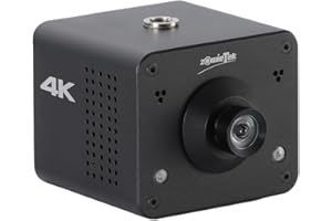 zowietek 4K POV Camera Webcam PoE, ZowieCAM, Simultaneously HDMI & SDI Output, RTSP/RTMP(s)/SRT, Standalone Live Streaming to YouTube/Twitch for Webcast, Meeting, Teaching & Gaming (M12)