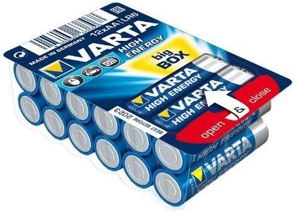 Varta BV-HE 12 AA Alkaline 1.5V - non-rechargeable batteries (Alkaline, Cylindrical, AA, Blue) by Varta