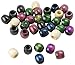 Darice 110 Piece Wood Pony Beads, 11 by 12