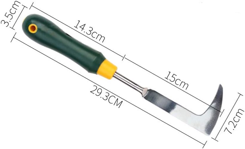 SWANSOFT Crack Weeder, Stainless Steel Weed Snatcher, Crevice Weeding Tool for Garden, Patio Pavers & Driveway Cracks : Garden & Outdoor
