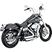 Vance & Hines Shortshots Staggered Chrome Exhaust 2012 Harley Dyna 17227