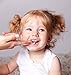 AnyBack Manual Toothbrushes Finger Tip Silicone Teether for Baby Teething Relief Oral Massager, Portable Tongue Cleaners Silicone Brushes for Adult 3 Pack Clear