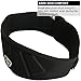 Steel Sweat Weight Lifting Belt - Nylon 6-inch Firm & Comfortable Back Support, Best for Workouts at The Gym, Weightlifting or Crossfit. Easily Adjustable MAXE Black Medium