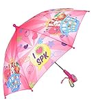 Shopkins Kids Umbrella Girls Parasol Paraguas - I Love SPK
