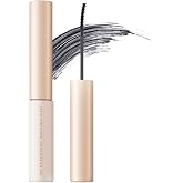 BOM Wonderproof Mascara Slim 01 Hyper Black 0.15 oz, Waterproof Tubing Formula, Lengthening &amp; Volumizing, Curl‑Holding &amp; Smudge‑Proof, Flake‑Free Lash Lift, Korean Makeup