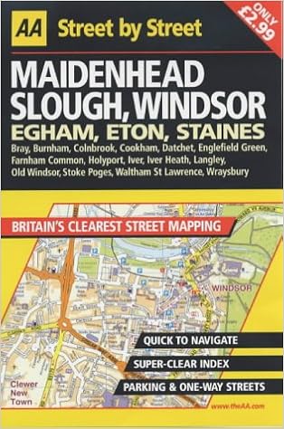 Aa Street By Street Maps Aa Street By Street Maidenhead, Slough, Windsor: Amazon.co.uk: Automobile  Association, Aa Publishing: 9780749532758: Books