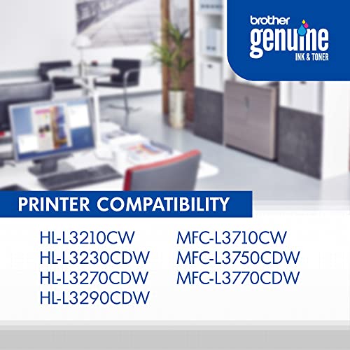 Brother Genuine TN227, TN227BK, High Yield Toner Cartridge, Replacement Black Toner, Page Yield Up to 3,000 Pages, TN227BK, Amazon Dash Available