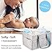 YouJia Baby Diaper Caddy Organizer-Nursery Storage Bin for Diapers-Baby Shower Gift Basket-Newborn Registry Must Haves