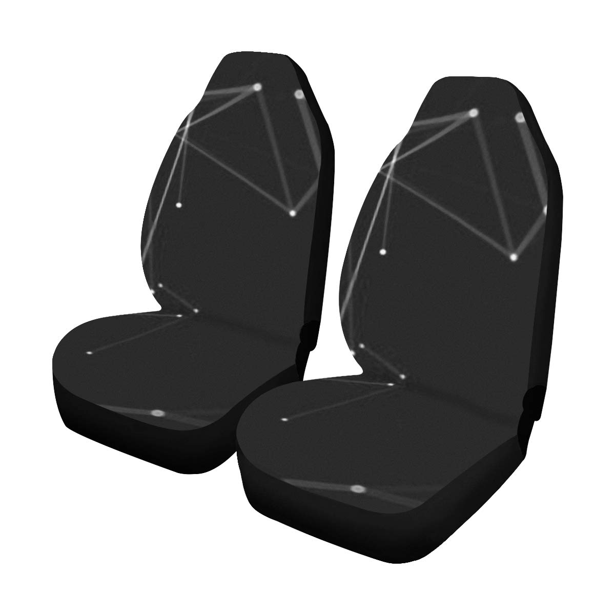 Amazon.com: Universal Car Seat Covers Front Seats 2pc Abstract