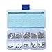 M2 Stainless Steel Phillips Flat Head Machine Screws Qty 200-piece Assortmrnt Set M2x3 M2x4 M2x5 M2x6 M2x8 M2x10 M2x12 M2x14 M2x16 M2x20mm