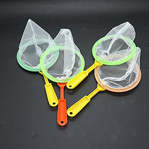 Durable Kids Bug Catcher Nets, 6PCS Insect Collecting Net Bath Toy Adventure Tool Early Learning Tool for Specimen Observation