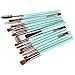 Tenworld 15 pcs Makeup Brush Set Tools Make-up Toiletry Kit Wool Make Up Brush Set