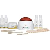 Gigi Student Starter Waxing Kit - All-Purpose Honee Hair Removal Wax Kit with Wax Warmer, Pre & Post Care, Muslin Strips, and Applicators - At-Home & Salon Use for Face, Body, Arms, and Legs