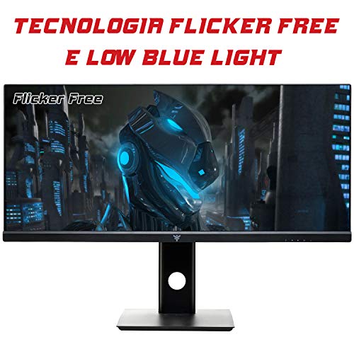 Itek-Monitor-GGF-29-Pulgadas-Flat-WFHD-2560-x-1080-UltraWide-IPS-100Hz-219-4ms-OD-HAS-2xHDMI-DP-USB-Speaker-HDR-G-Sync-FreeSync-Negro